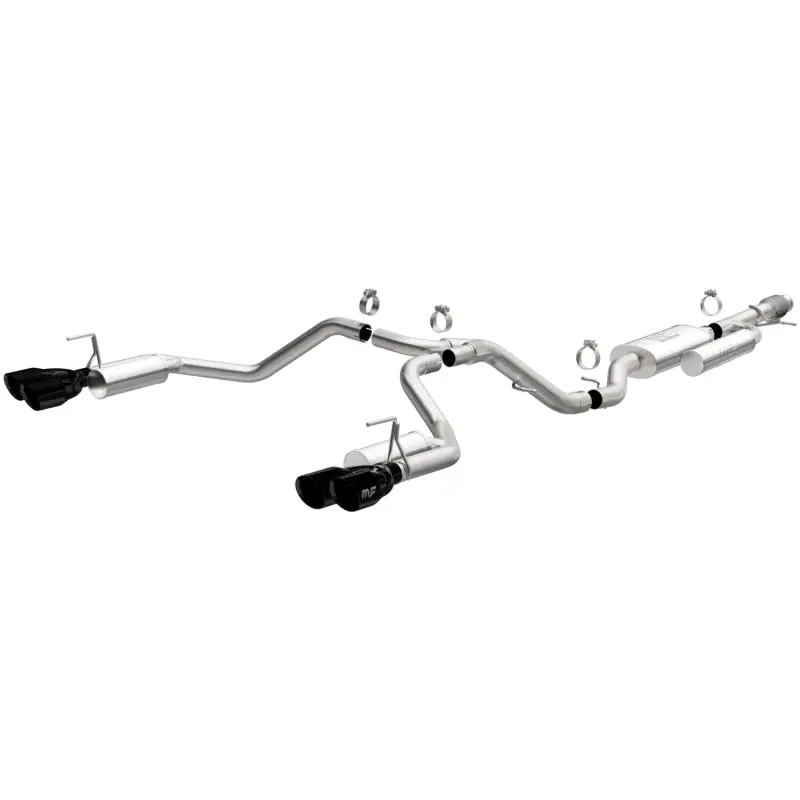 Magnaflow Street Series Cat-Back Exhaust With Black Chrome Tips For 2021-2025 Chevrolet Tahoe V8 5.3L Premier And More 2