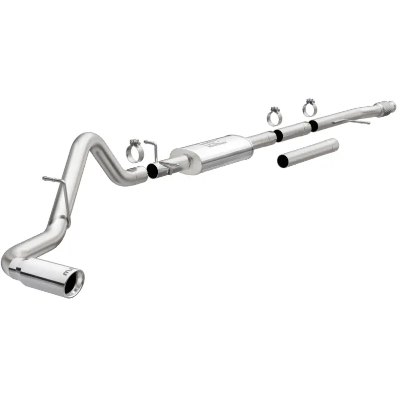 Magnaflow Street Series Cat-Back Exhaust With Polished Tip For 2019-2024 Chevy Silverado 1500 V8 5.3L / V6 4.3L 2