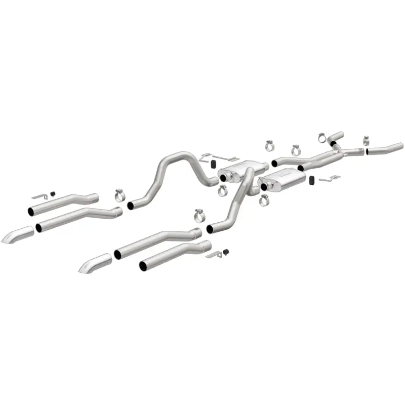 Magnaflow Street Series Cb Exhaust System For 67-74 Dodge Charger 7.2L 1