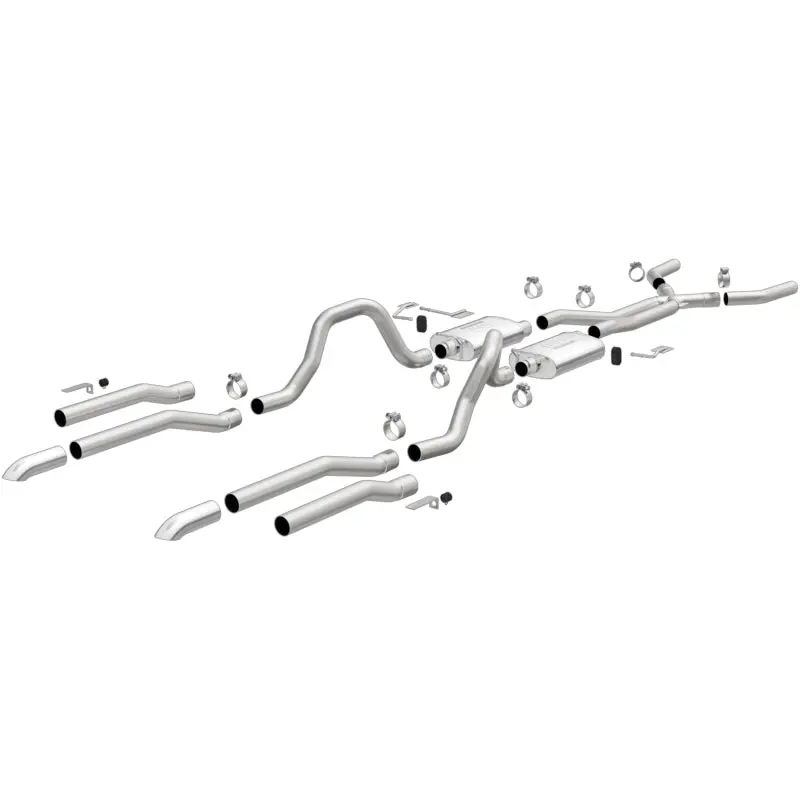 Magnaflow Street Series Cb Exhaust System For 67-74 Dodge Charger 7.2L 2