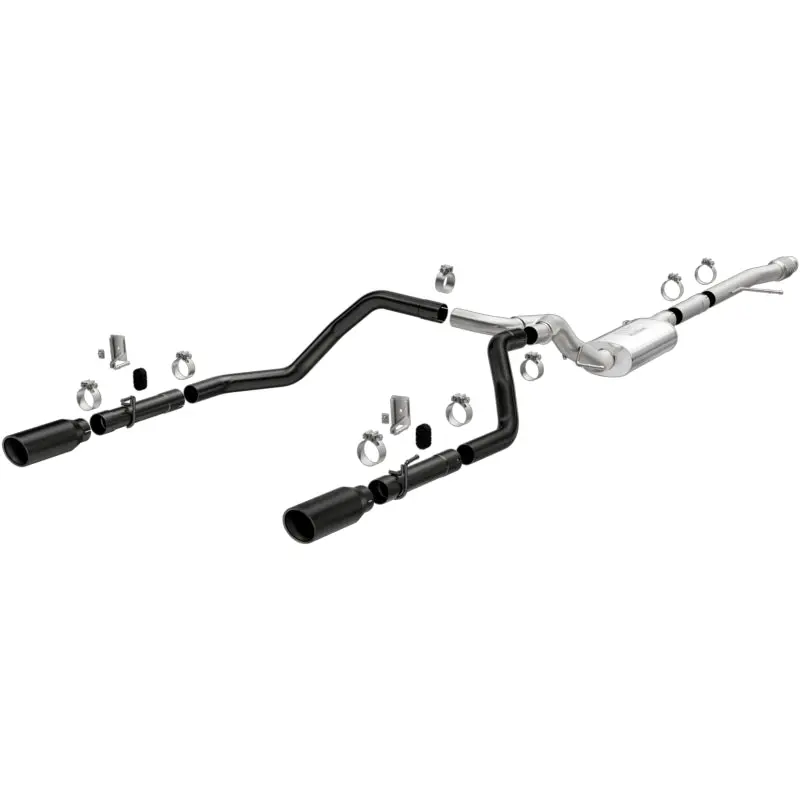 Magnaflow Street Series Dual Exit Exhaust With Black Tips For 2019 Chevy Silverado 1500 V8 5.3L/V6 4.3L 1