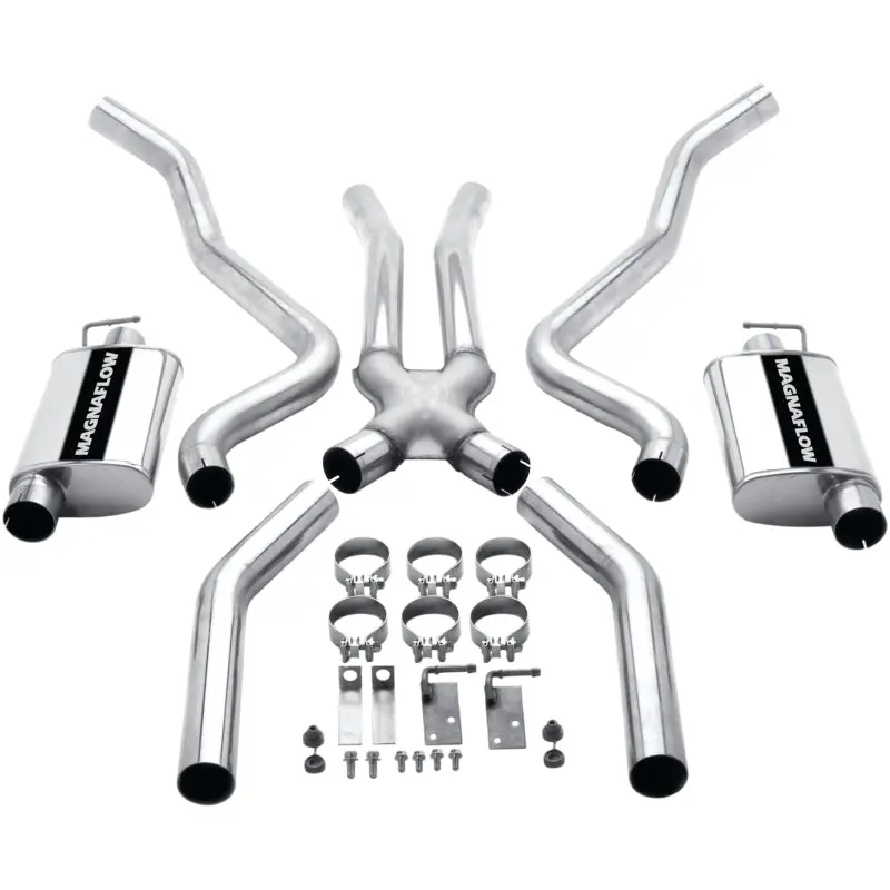Magnaflow Street Series Exhaust System 3Inch Crossmember-Back 70-72 Mopar E-Body Cuda 2