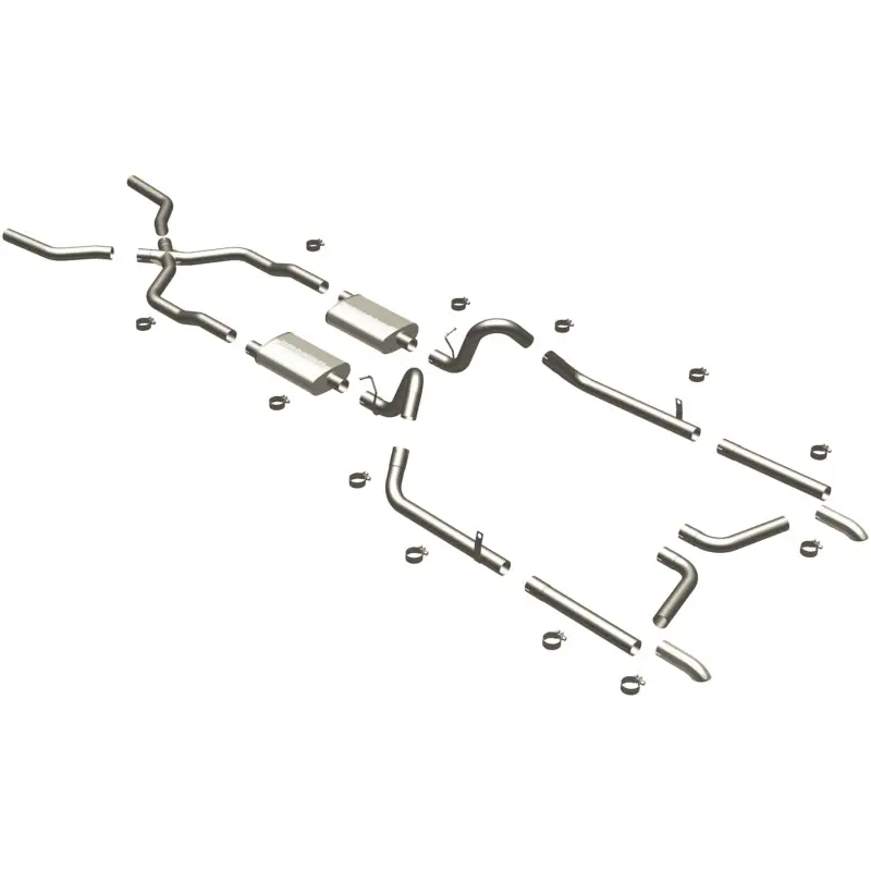 Magnaflow Street Series Exhaust System For 55-57 Chevy Bel-Air 2