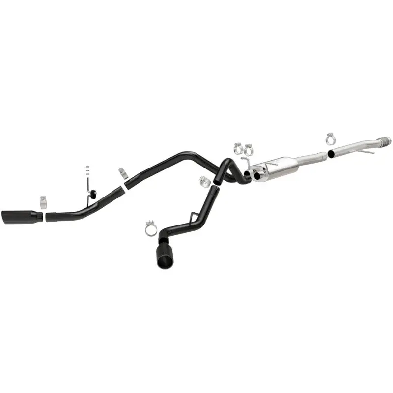 Magnaflow Sys Cat-Back 3.5In Black Dual Split Rear Tips 14-15 Chevy Silverado Gmc Sierra 4.3L 5.3L 1