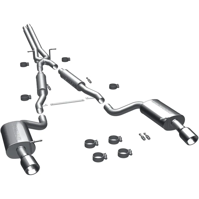 Magnaflow Touring Series Cat-Back Exhaust System Audi A6 Quattro 2.7L 16493 1
