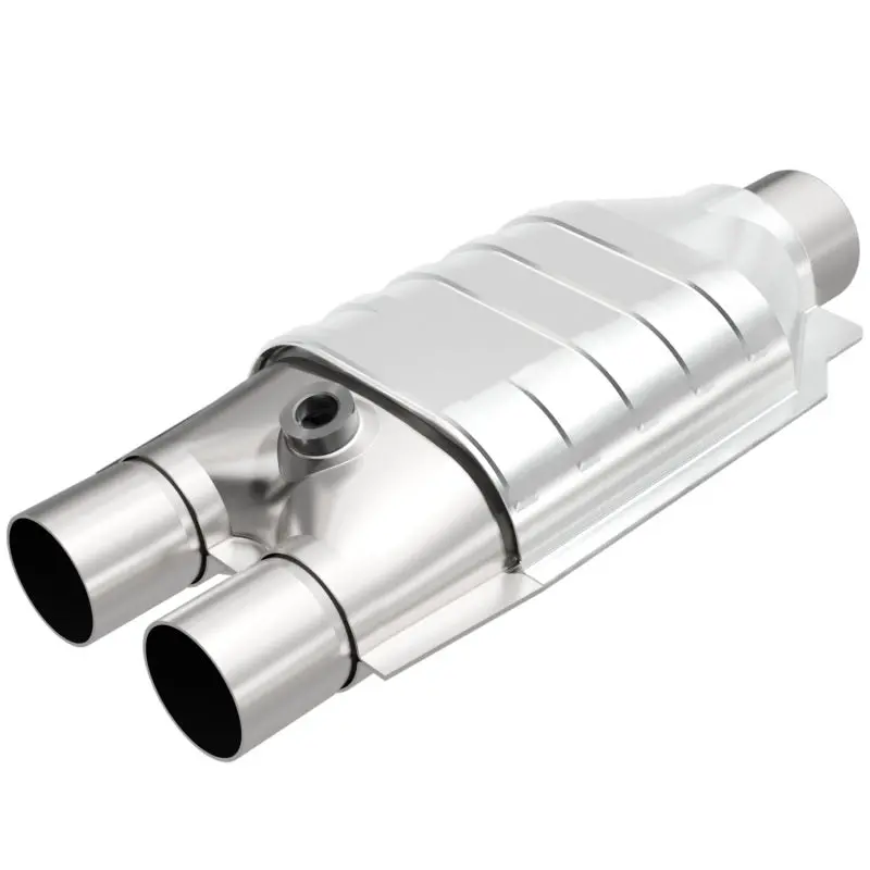 Magnaflow Universal 2/2.5 Inch Single O2 Boss Catalytic Converter 1991-1997 Bmw 850Ci 850Csi 850I, 1994-1995 Dodge Ram 2500 3500 2