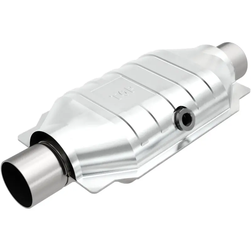 Magnaflow Universal 2.5 Midbed O2 Ca Obdii Catalytic Converter For 2003-2006 Ford E-150 E-250 E-350 And More 1