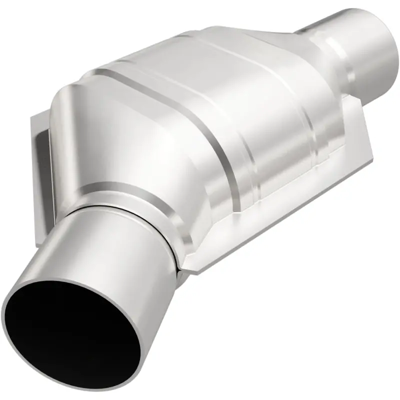 Magnaflow Universal 2In Catalytic Converter Angled Offset/Center Oval (California) - Ford Mustang, Ranger, Thunderbird; Lincoln Ls, Mark Viii; Mazda B4000; Mercury Grand Marquis 1