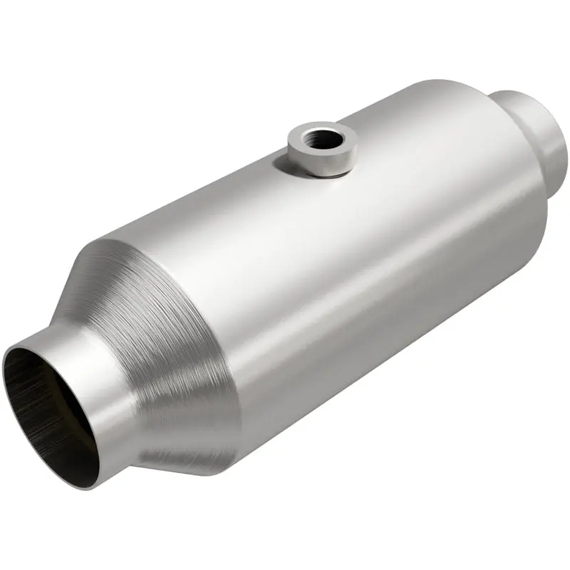Magnaflow Universal California Catalytic Converter - 2.25In Id/Od, 11.25In L Audi A6, Chrysler 200, 300, Pt Cruiser, Sebring, Dodge Avenger, Caliber, Challenger, Charger, Journey, Ford Escape, Fusion, Mustang, Hyundai Santa Fe, Tucson, Jaguar, Jeep 1