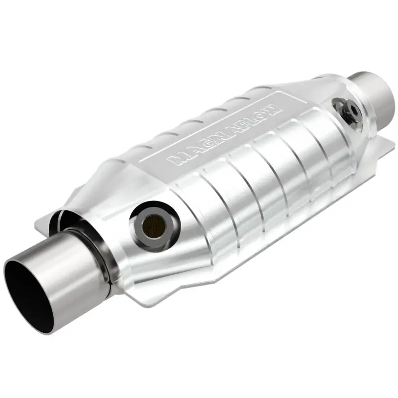 Magnaflow Universal Catalytic Converter 2.25Inch Dual O2 Compatibility For 1996-2000 Saab And Volvo Models 1