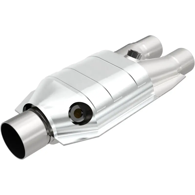 Magnaflow Universal Catalytic Converter 2.5 Inch Single Dual O2 Sensor Port Stainless Steel Epa Compliant 2