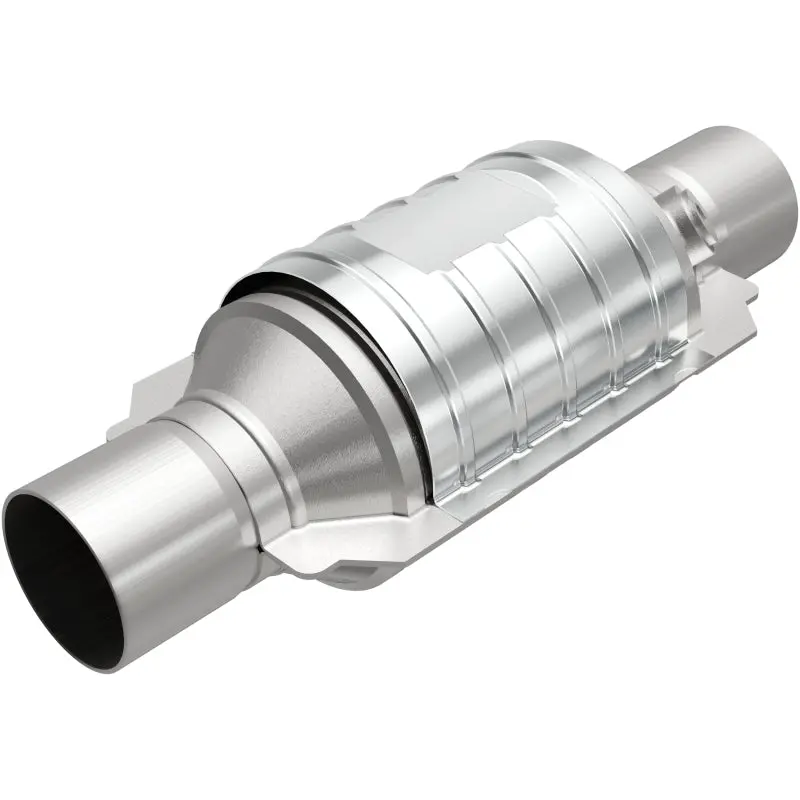 Magnaflow Universal Catalytic Converter 2.5In Center/Center Round 9In L X 5.125In W X 13In L - Fits Various Models 1