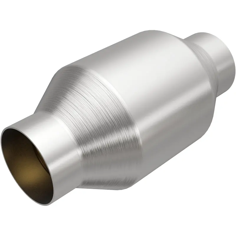 Magnaflow Universal Catalytic Converter 2.5In Inlet/Outlet Round - Fits Various Chevrolet, Geo, Isuzu, Pontiac, Toyota Models 1