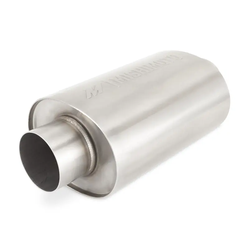 Magnaflow Universal Resonator 3In Inlet Outlet Brushed 1
