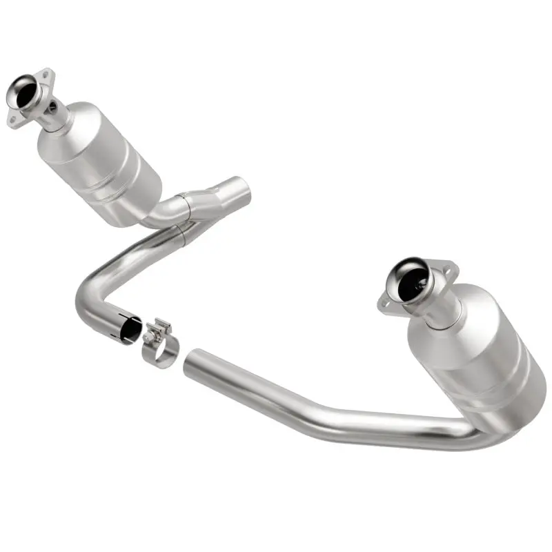 Magnaflow Y-Pipe Assembly For 07-09 Dodge Dakota 3.7L/4.7L And 07-09 Mitsubishi Raider 3.7L Direct Fit Replacement 1