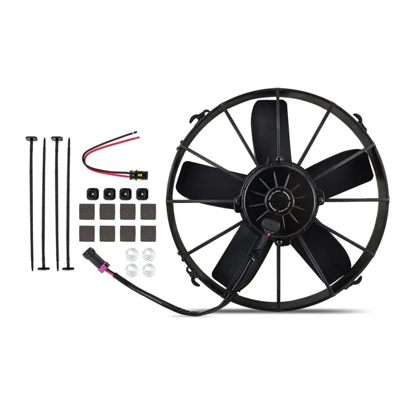 Mishimoto 12-Inch Race Line High-Flow Electric Fan For Maximum Airflow 1