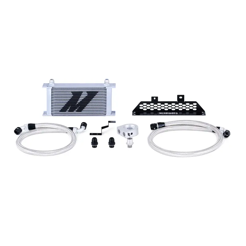 Mishimoto 13+ Non-Thermostatic Oil Cooler Kit For 2013–2018 Ford Focus St – Silver 2