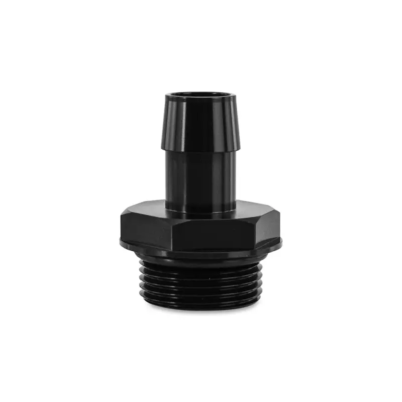 Mishimoto -16Orb To 3/4In Hose Barb Aluminum Fitting Black 1