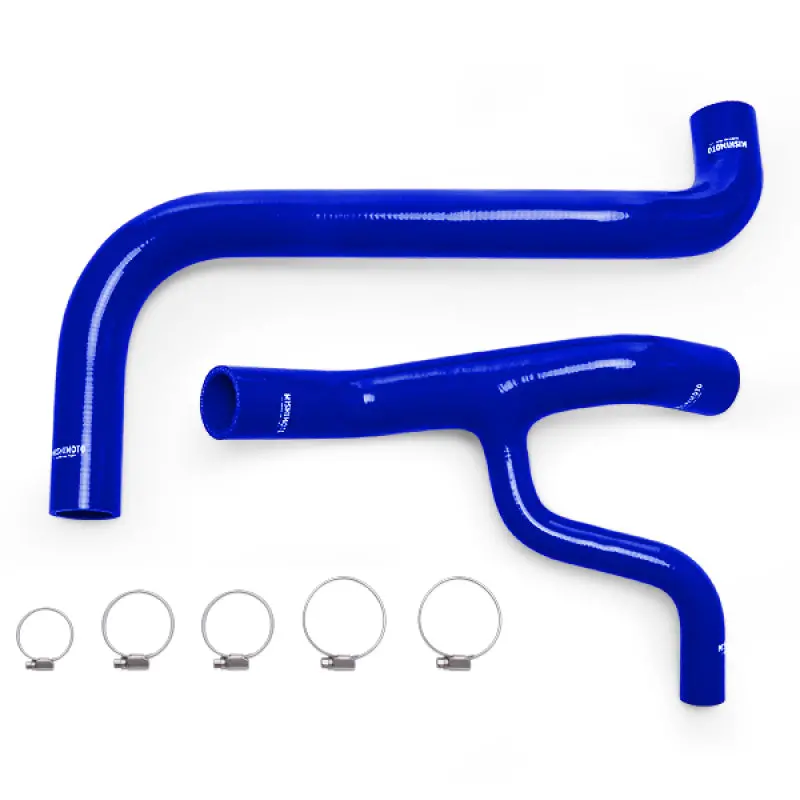 Mishimoto 1998–2004 4.6L Silicone Radiator Hose Kit For Ford F-150 (Xlt, Lariat, King Ranch, And More) – Blue 1