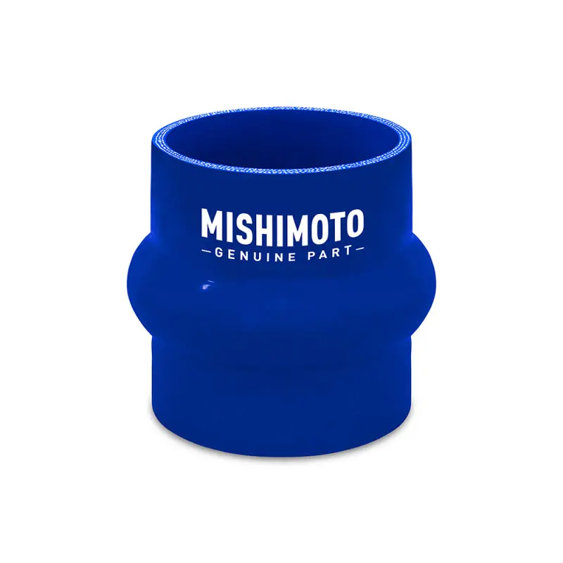 Mishimoto 2.75 Inch Silicone Hump Hose Coupler Blue 1