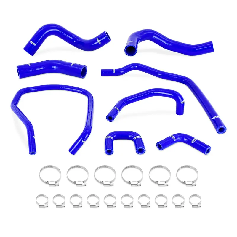 Mishimoto 2004–2010 Infiniti Qx56 / 2004–2014 Titan Silicone Coolant Hose Kit For Infiniti Qx56 And Titan – Blue 1