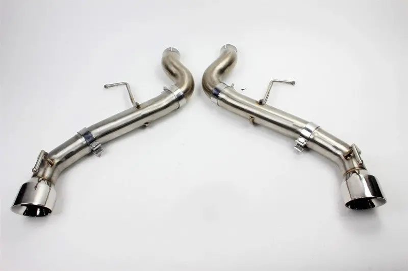 Mishimoto 2016+ Dual-Tip Race Axle-Back Exhaust For Chevrolet Camaro Ss With Polished Tips 1