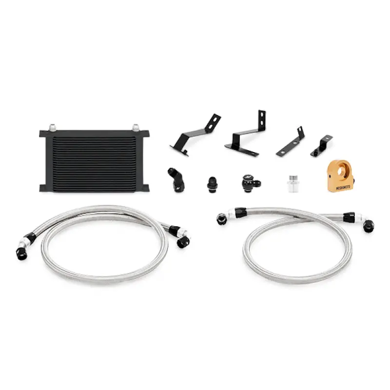 Mishimoto 2016+ Oil Cooler Kit For Chevy Camaro With Thermostat – Black 1
