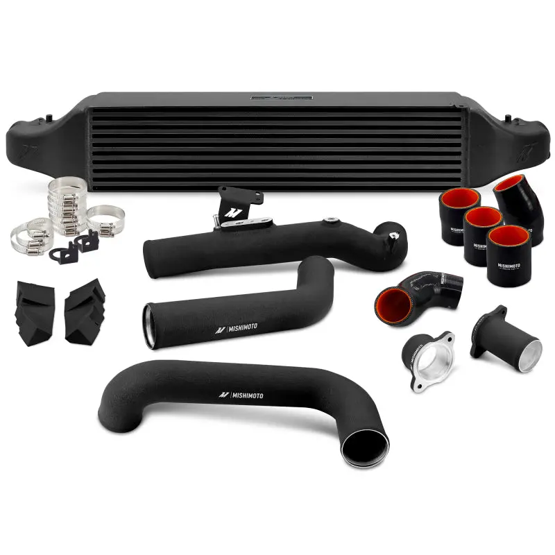 Mishimoto 2022+ Honda Civic 1.5T Intercooler Kit Black Intercooler Black Pipes 1