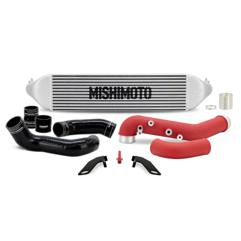 Mishimoto 2023+ Honda Civic Type-R Intercooler Kit With Pipes Silver/Red 1