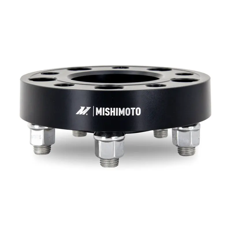 Mishimoto 5X100 56.1 25 M12 Black Wheel Spacers 2