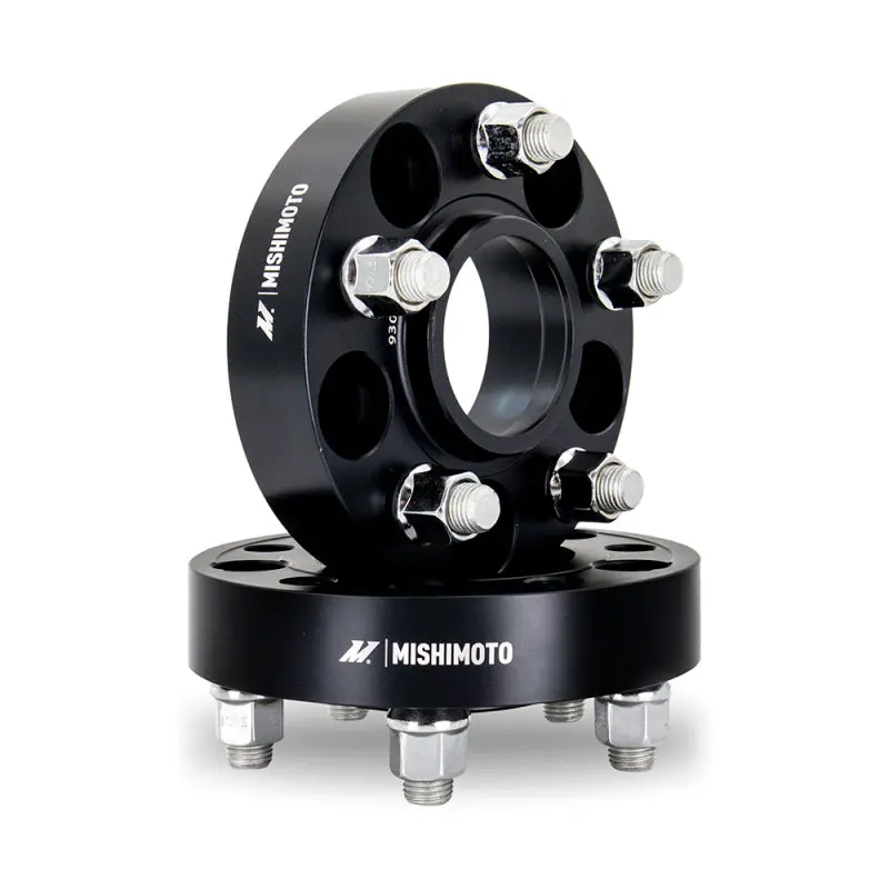 Mishimoto 5X114.3 / 70.5 / 35 / M14 Wheel Spacers – Black 1