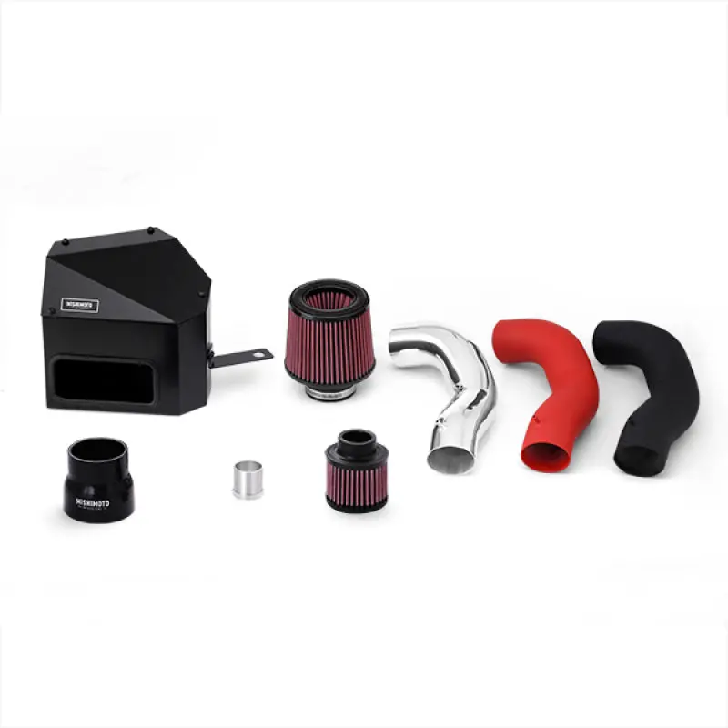 Mishimoto Air Intake Kit Wrinkle Black 15-16 Vw Golf Gti 1