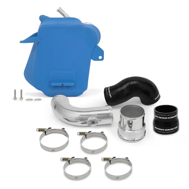 Mishimoto Air To Water Intercooler 2017 Plus Ford 6.7L Blue 1
