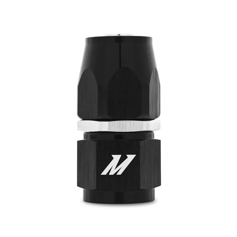 Mishimoto Aluminum -10An Straight Fitting Black 360-Degree Swivel 1