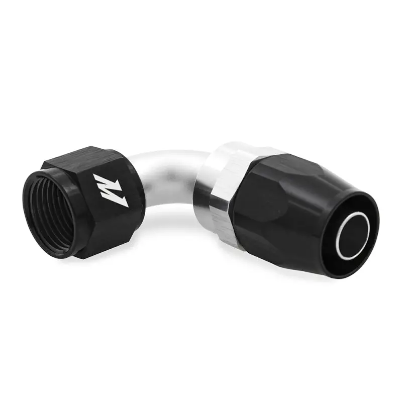 Mishimoto Aluminum 12An 90 Degree Fitting Black Finish 2