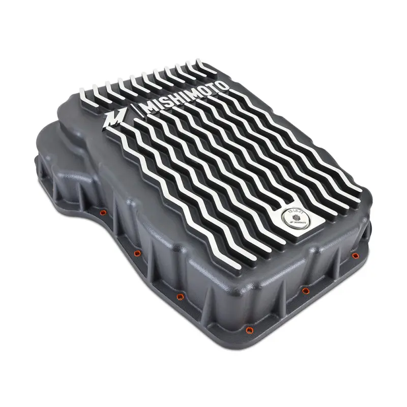 Mishimoto Aluminum 68Rfe Transmission Pan - Cast - Gr For 2007.5+ Ram 6.7L Cummins 1