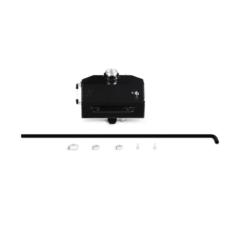 Mishimoto Aluminum Coolant Expansion Tank For 2015 Ford Mustang Ecoboost / 3.7L / 5.0L - Black 2