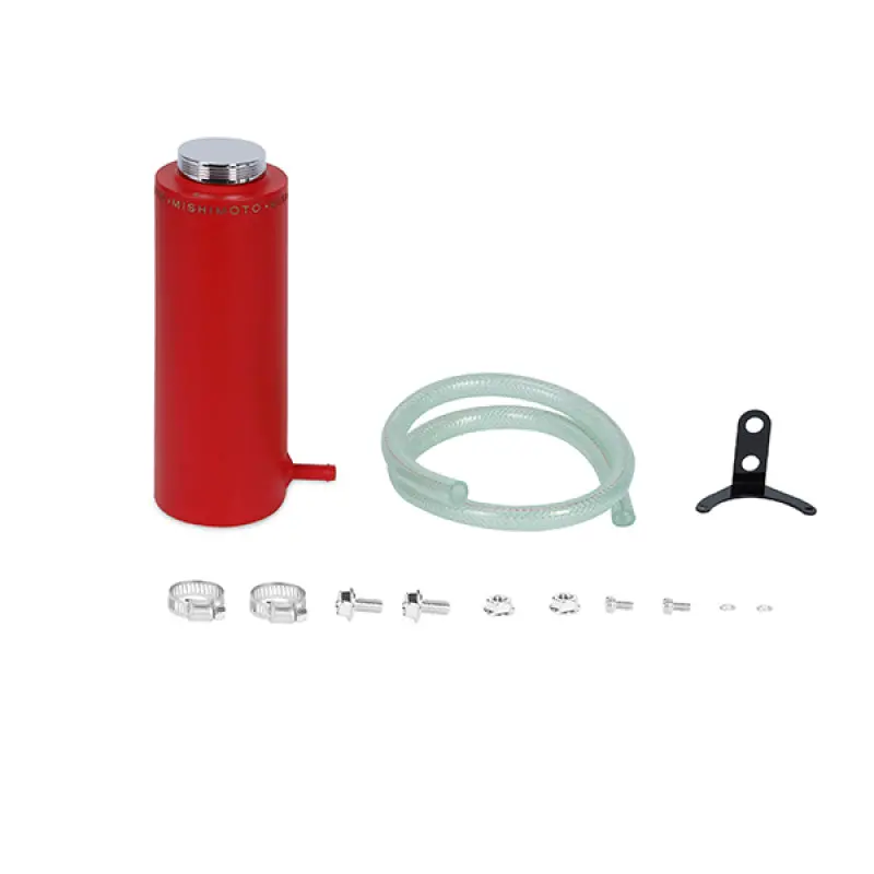 Mishimoto Aluminum Coolant Reservoir Tank Wrinkle Red For Ford F-250 Super Duty Lariat Xl Xlt 1