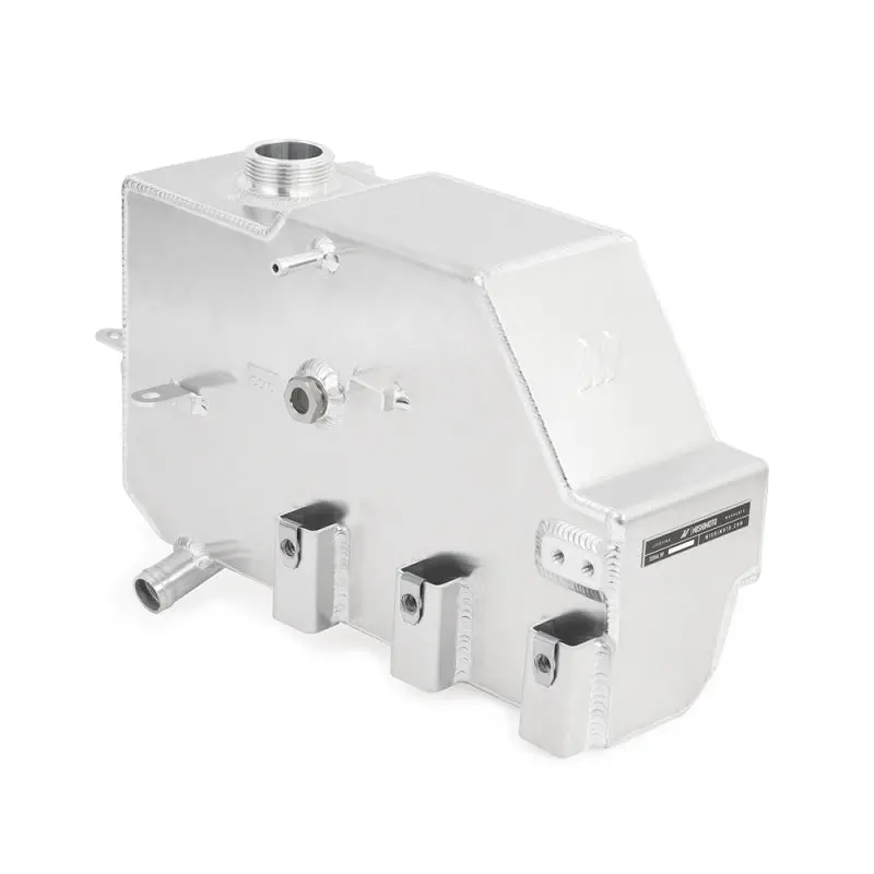 Mishimoto Aluminum Degas Tank For 11-19 Ford 6.7L Powerstroke - Natural 2