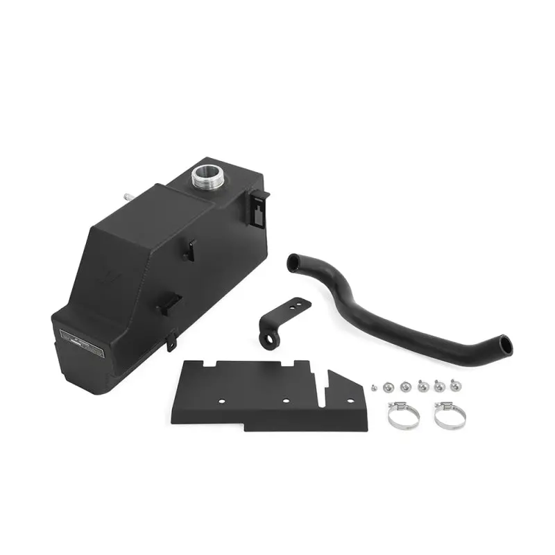 Mishimoto Aluminum Degas Tank Microwrinkle Black 11-19 Ford 1