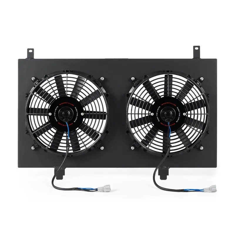Mishimoto Aluminum Fan Shroud For 03-06 Nissan 350Z Black 1