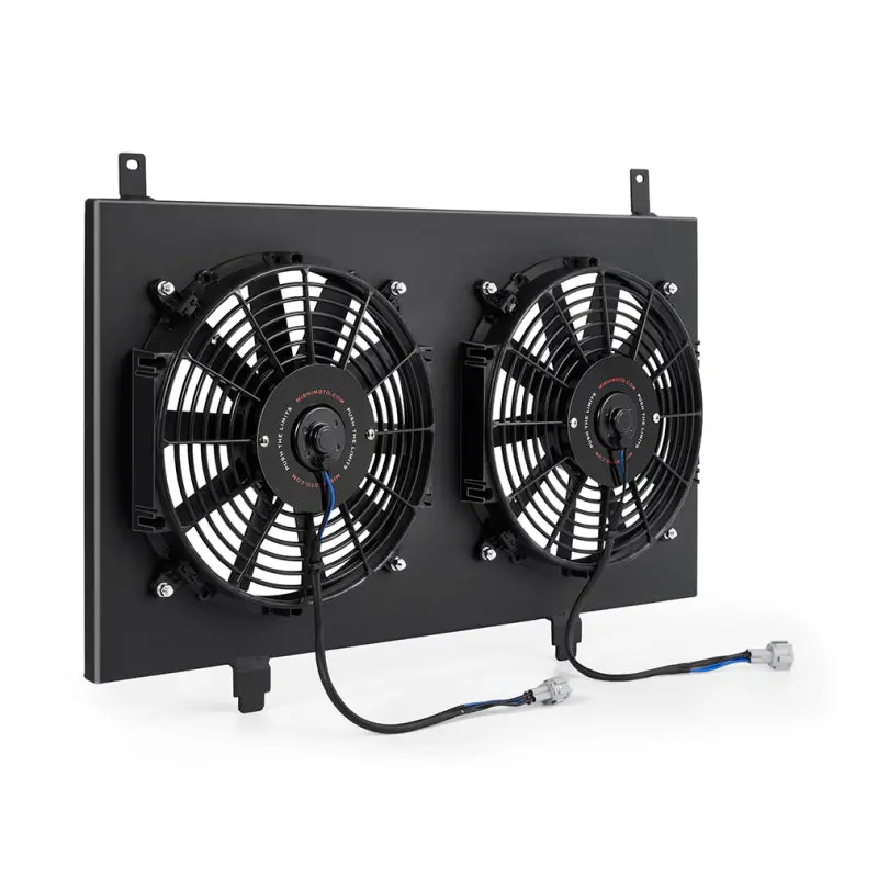 Mishimoto Aluminum Fan Shroud For 03-06 Nissan 350Z Black 2