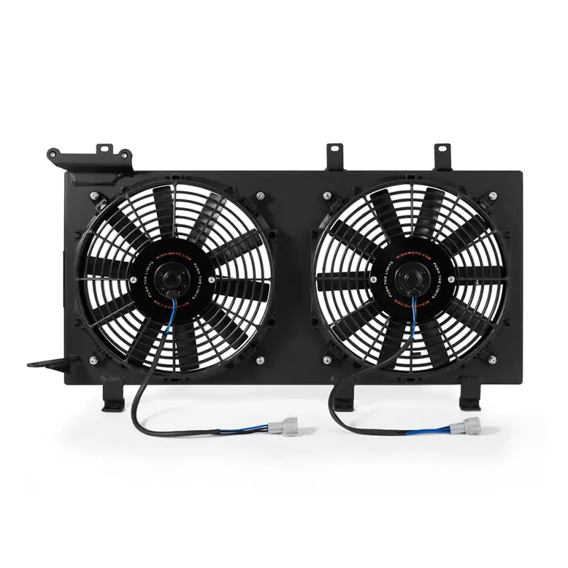 Mishimoto Aluminum Fan Shroud For Subaru Wrx/Sti 01-07 Black 1