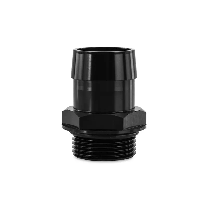 Mishimoto Aluminum Fitting -16Orb To 1 1/4In. Hose Barb, Black 1