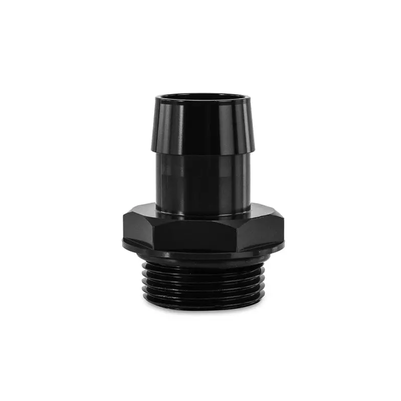 Mishimoto Aluminum Fitting -16Orb To 1-Inch Hose Barb, Black 1