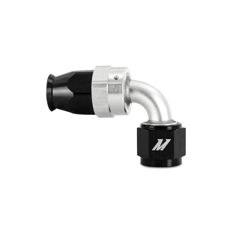 Mishimoto Aluminum Ptfe -8An 90 Degree Fitting Black 1