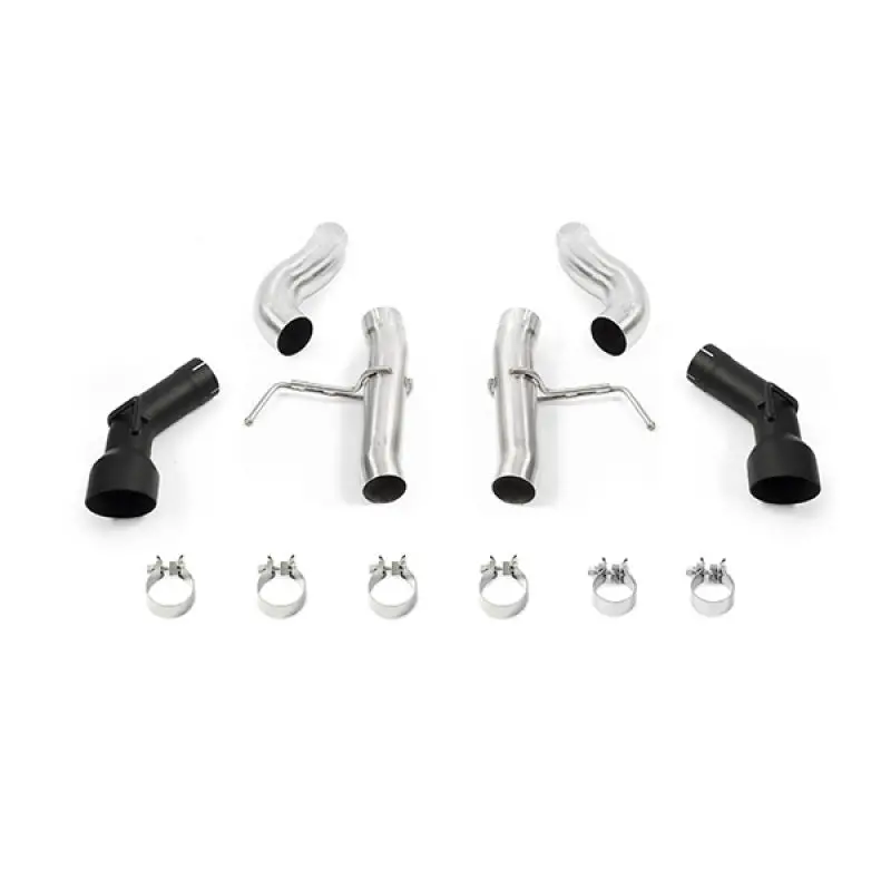 Mishimoto Axle Back Exhaust Dual Tip Black Camaro 2016 2.0T 1
