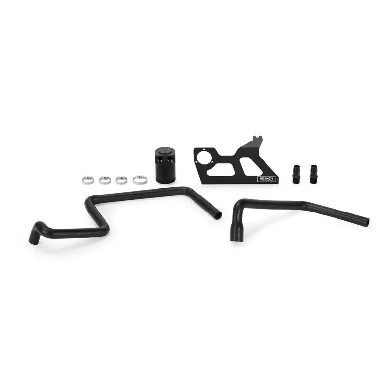 Mishimoto Baffled Oil Catch Can For 07-11 Jeep Wrangler Jk - Black 1