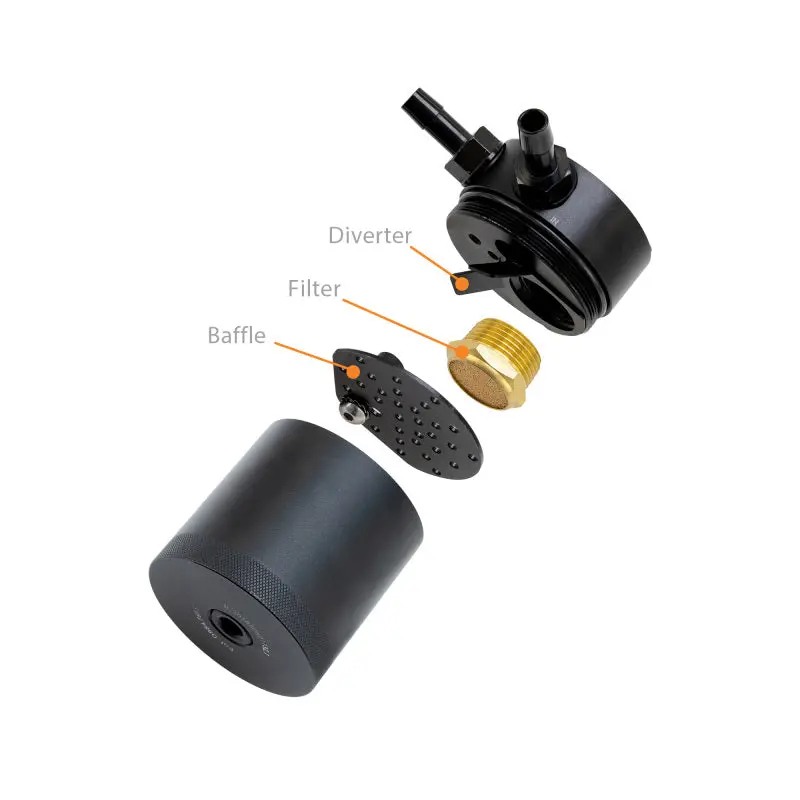 Mishimoto Baffled Oil Catch Can For 2016+ Infiniti Q50 3.0T Pcv Side 2