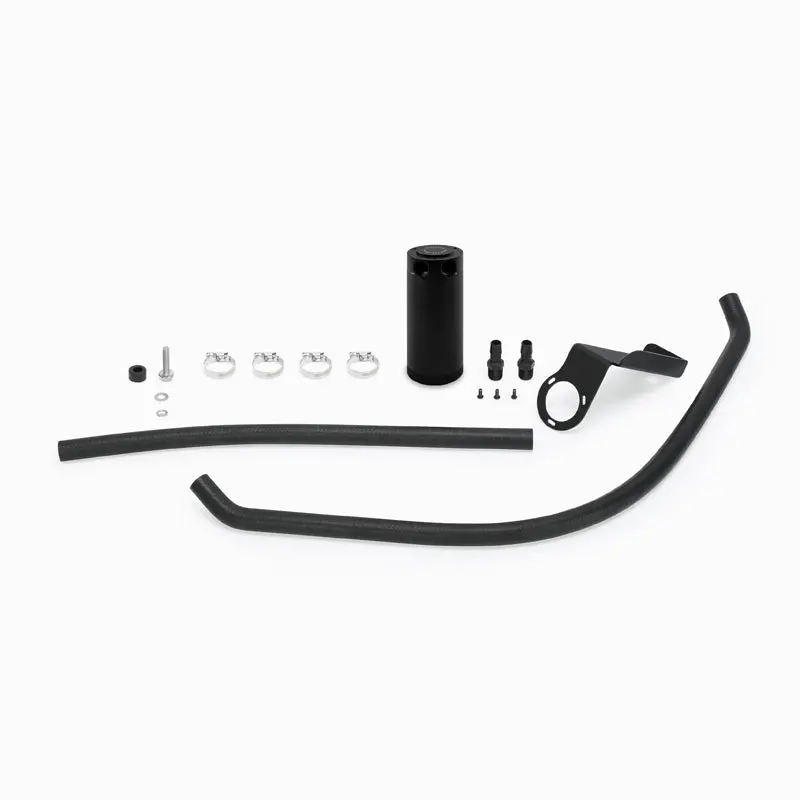 Mishimoto Baffled Oil Catch Can Kit - Black For 2009+ Dodge Ram 5.7L 1